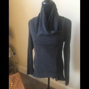 Gently worn great wool blend zipper sweater.